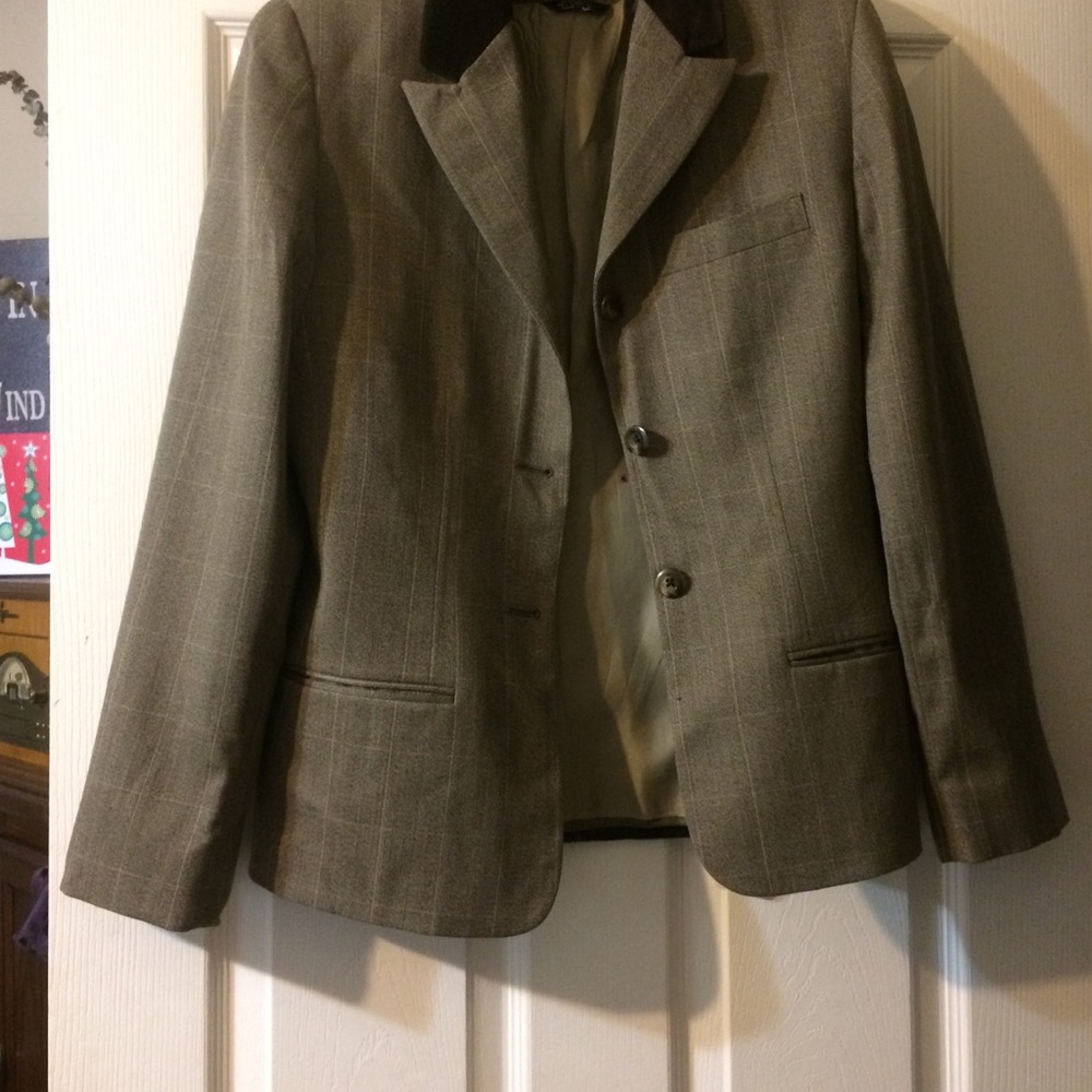 Vintage Bold Plaid Blazer❣️